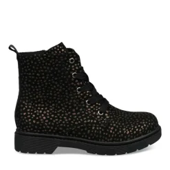 Bottines Rangers NOIR Fille Lacets