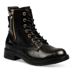 Bottines Rangers NOIR Fille Lacets
