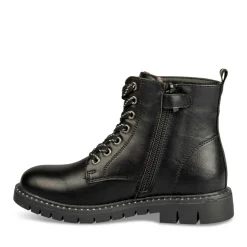 Bottines Rangers NOIR Fille Lacets