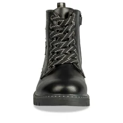 Bottines Rangers NOIR Fille Lacets