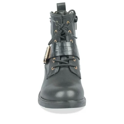 Bottines Rangers NOIR Fille Fermeture éclair
