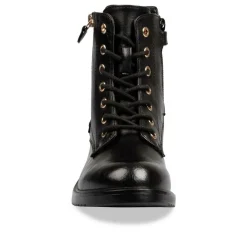 Bottines Rangers NOIR Fille Lacets