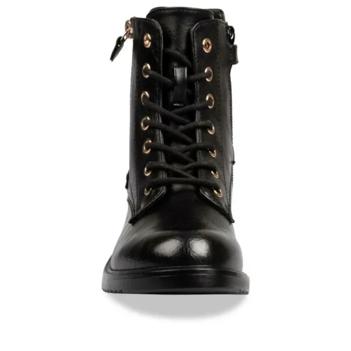Bottines Rangers NOIR Fille Lacets