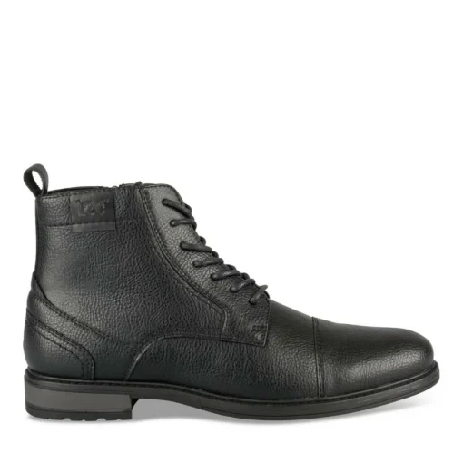 Bottines Rangers NOIR Homme Motif Uni Lacets