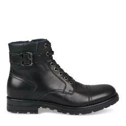 Bottines Rangers NOIR Homme CUIR Lacets