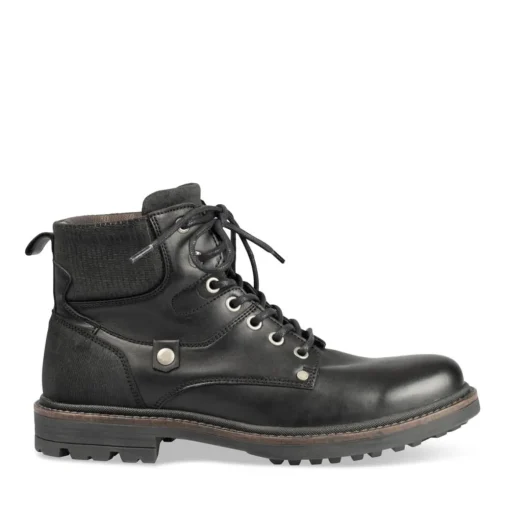 Bottines Rangers NOIR Homme Lacets