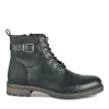 Bottines Rangers NOIR Homme Motif Uni Lacets