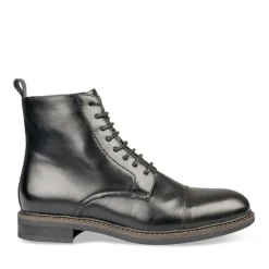 Bottines Rangers NOIR Homme Motif Uni Lacets