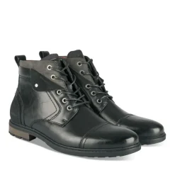Bottines Rangers NOIR Homme Motif Uni Lacets