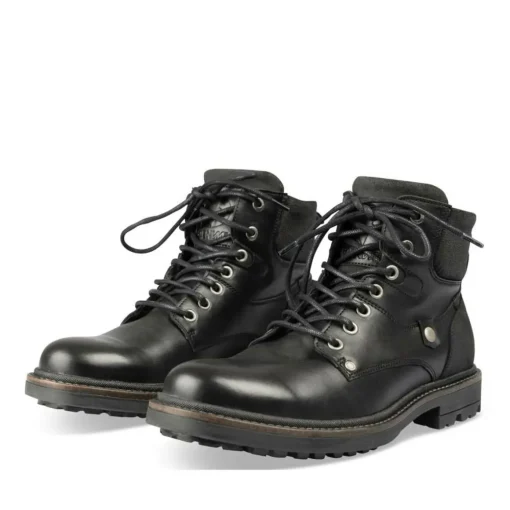 Bottines Rangers NOIR Homme Lacets