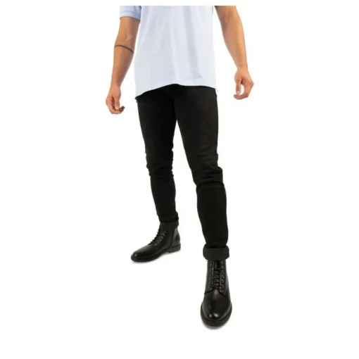 Bottines Rangers NOIR Homme Motif Uni Lacets