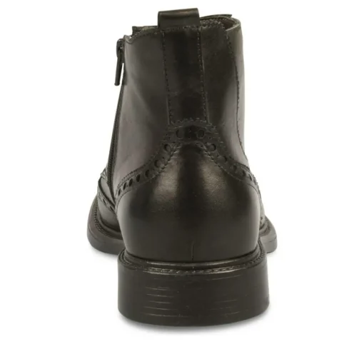 Bottines Rangers NOIR Homme CUIR Lacets