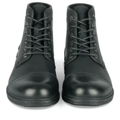 Bottines Rangers NOIR Homme Motif Uni Lacets