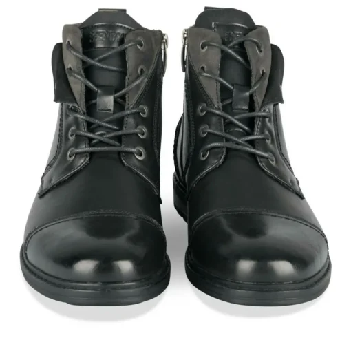 Bottines Rangers NOIR Homme Motif Uni Lacets