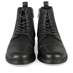 Bottines Rangers NOIR Homme Motif Uni Lacets