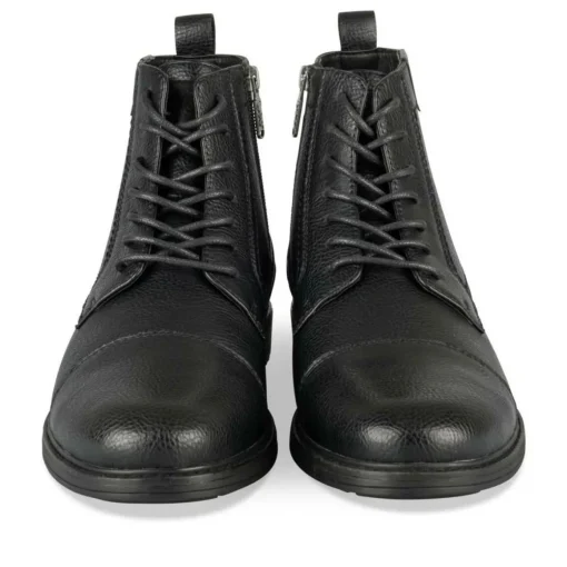 Bottines Rangers NOIR Homme Motif Uni Lacets