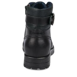 Bottines Rangers NOIR Homme CUIR Lacets