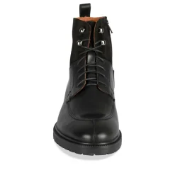 Bottines Rangers NOIR Homme CUIR Motif Uni Lacets