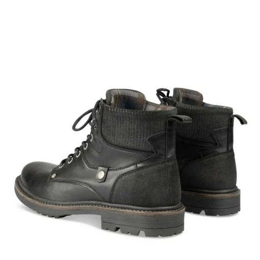 Bottines Rangers NOIR Homme Lacets
