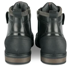 Bottines Rangers NOIR Homme Motif Uni Lacets
