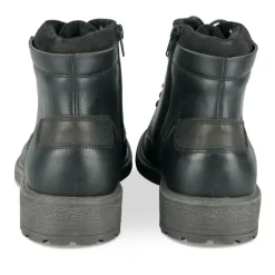 Bottines Rangers NOIR Homme Motif Uni Lacets