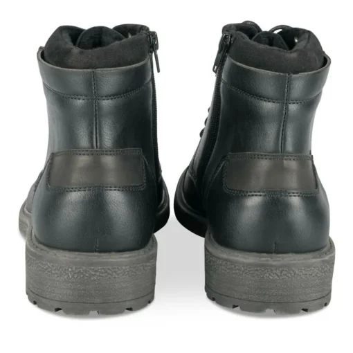 Bottines Rangers NOIR Homme Motif Uni Lacets