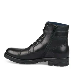 Bottines Rangers NOIR Homme CUIR Lacets