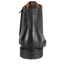Bottines Rangers NOIR Homme CUIR Motif Uni Lacets