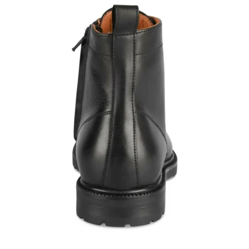 Bottines Rangers NOIR Homme CUIR Motif Uni Lacets