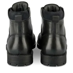 Bottines Rangers NOIR Homme CUIR Motif Uni Lacets