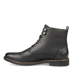 Bottines Rangers NOIR Homme Motif Uni Lacets
