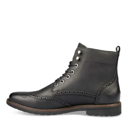 Bottines Rangers NOIR Homme Motif Uni Lacets