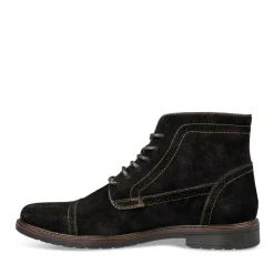 Bottines Rangers NOIR Homme CUIR Motif Uni Lacets
