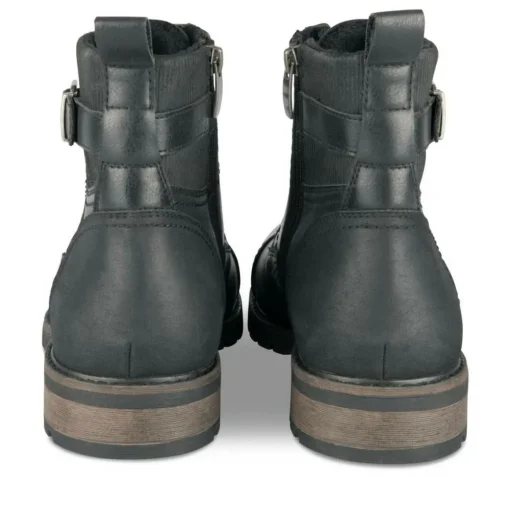 Bottines Rangers NOIR Homme Motif Uni Lacets
