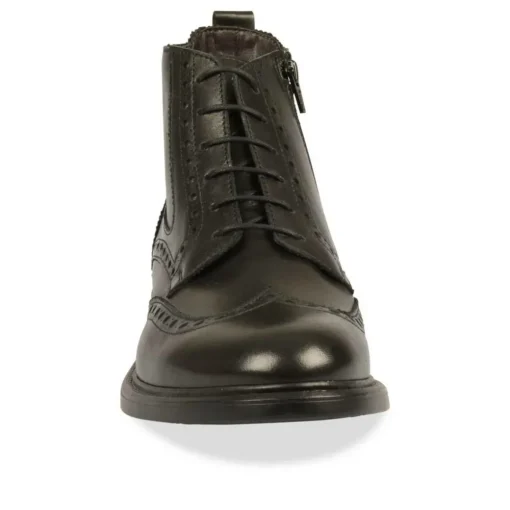 Bottines Rangers NOIR Homme CUIR Lacets