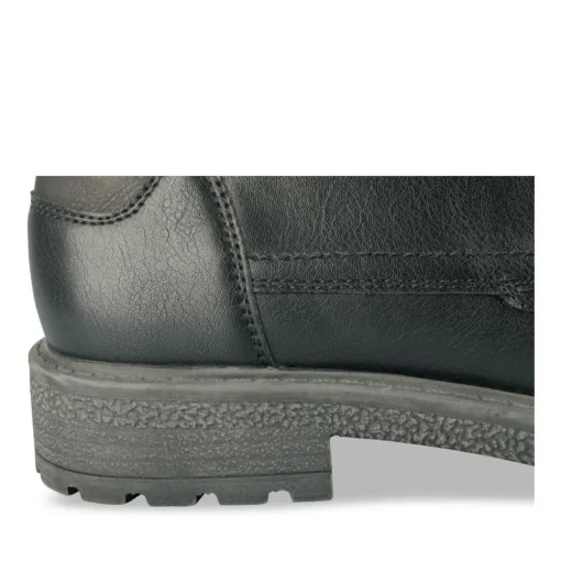 Bottines Rangers NOIR Homme Motif Uni Lacets