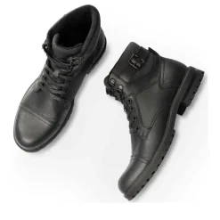 Bottines Rangers NOIR Homme Lacets