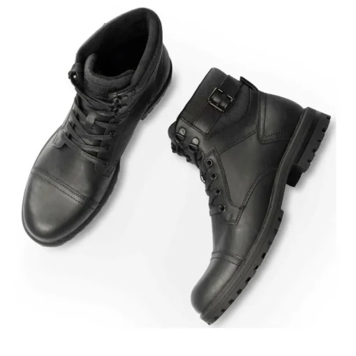Bottines Rangers NOIR Homme Lacets