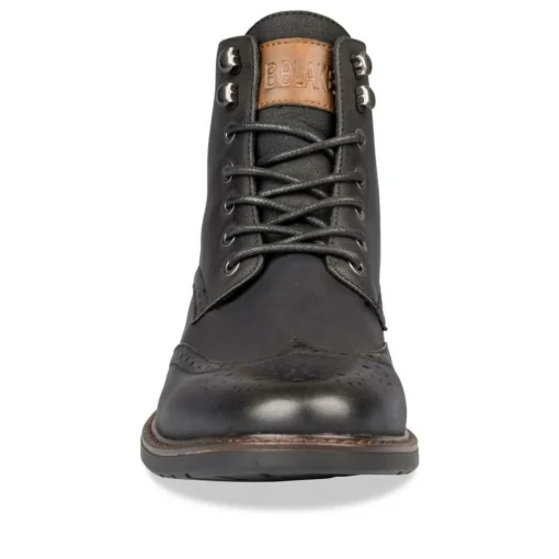 Bottines Rangers NOIR Homme Motif Uni Lacets