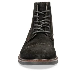 Bottines Rangers NOIR Homme CUIR Motif Uni Lacets