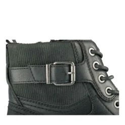 Bottines Rangers NOIR Homme Motif Uni Lacets