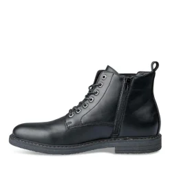 Bottines Rangers NOIR Homme Motif Uni Lacets