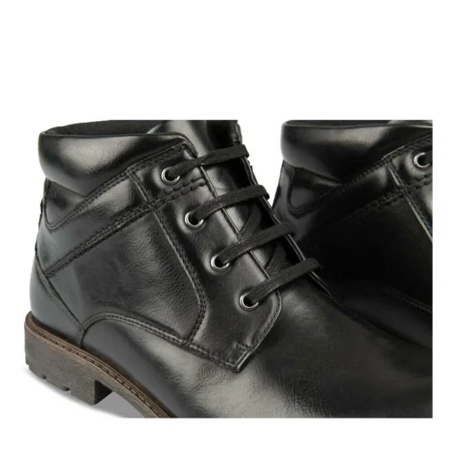 Bottines Rangers NOIR Homme Lacets