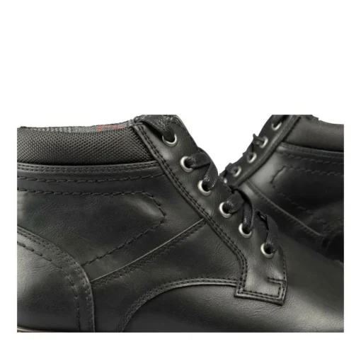 Bottines Rangers NOIR Homme Motif Uni Lacets
