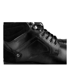Bottines Rangers NOIR Homme CUIR Motif Uni Lacets