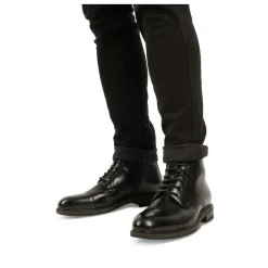 Bottines Rangers NOIR Homme Motif Uni Lacets