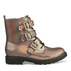 Bottines Rangers PEWTER Fille Motif Uni