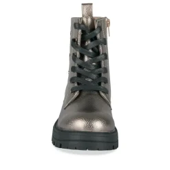 Bottines Rangers PEWTER Fille Motif Iridescent Lacets