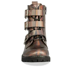 Bottines Rangers PEWTER Fille Motif Uni