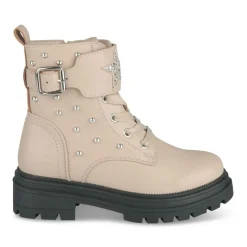 Bottines Rangers ROSE Fille Motif Clouté Lacets